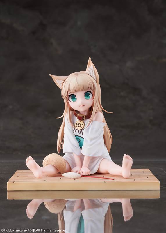 My Cat is a Kawaii Girl 1/6 Scale Pre-Painted Figure: Kinako Sitting Fish Ver. image 9