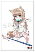 My Cat is a Kawaii Girl 1/6 Scale Pre-Painted Figure: Kinako Sitting Fish Ver. thumbnail 11