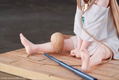 My Cat is a Kawaii Girl 1/6 Scale Pre-Painted Figure: Kinako Sitting Fish Ver. thumbnail 5