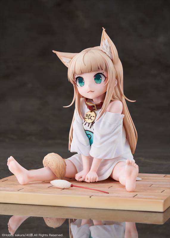 My Cat is a Kawaii Girl 1/6 Scale Pre-Painted Figure: Kinako Sitting Fish Ver. image 8