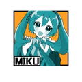 Hatsune Miku - Suger Monaka Ver. T-shirt White (S Size) thumbnail 2