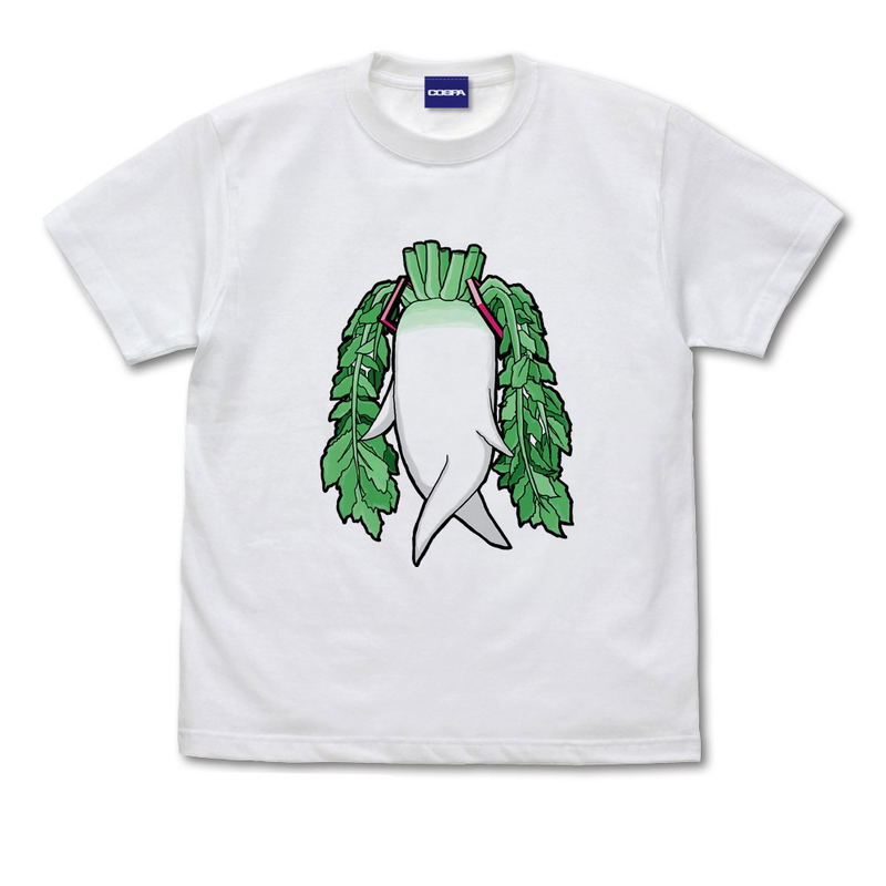 Hatsune Miku: Hatsune Root Miku - Onyx Kobayashi Ver. T-shirt White (L Size) image 1