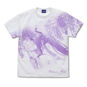 Hatsune Miku - Kanon Ver. All Print T-shirt White (S Size)_