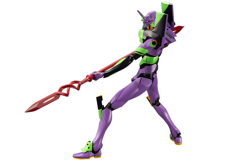 Evangelion 3.0+1.0 Thrice Upon a Time 1/400 Scale Plastic Model Kit: Evangelion Test Type-01 with Spear of Cassius (Re-run) image 1