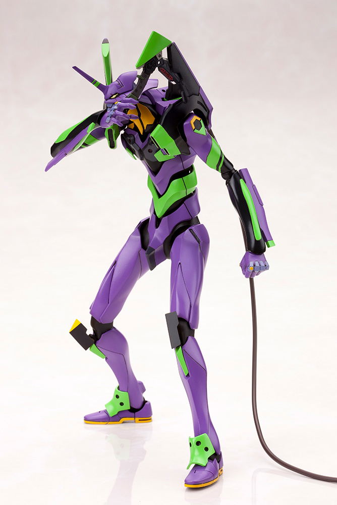 Evangelion 3.0+1.0 Thrice Upon a Time 1/400 Scale Plastic Model Kit: Evangelion Test Type-01 with Spear of Cassius (Re-run) image 13