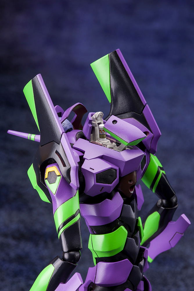 Evangelion 3.0+1.0 Thrice Upon a Time 1/400 Scale Plastic Model Kit: Evangelion Test Type-01 with Spear of Cassius (Re-run) image 22