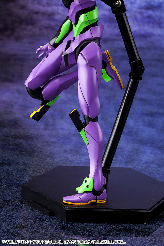 Evangelion 3.0+1.0 Thrice Upon a Time 1/400 Scale Plastic Model Kit: Evangelion Test Type-01 with Spear of Cassius (Re-run) image 23