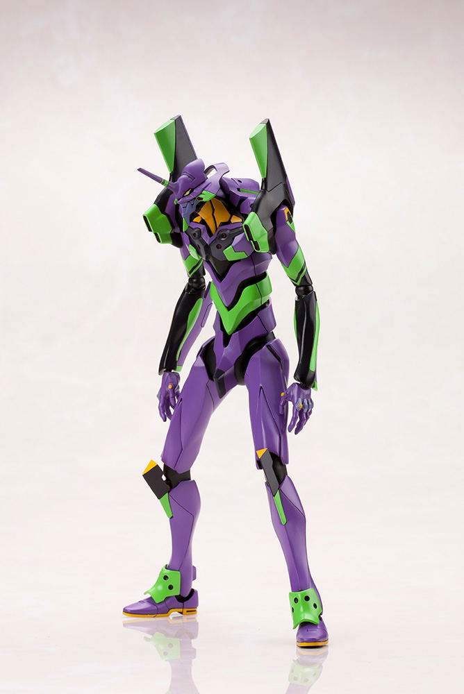 Evangelion 3.0+1.0 Thrice Upon a Time 1/400 Scale Plastic Model Kit: Evangelion Test Type-01 with Spear of Cassius (Re-run) image 7