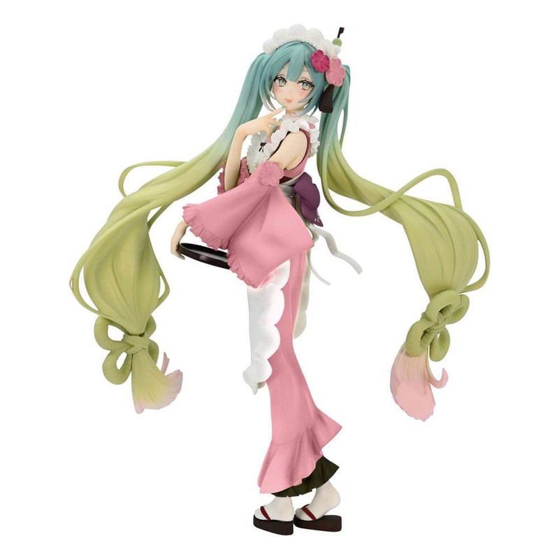 Sweet Sweets Piapro Characters Hatsune Miku Pre-Painted Figure: Hatsune Miku Matcha Parfait Ver. image 1