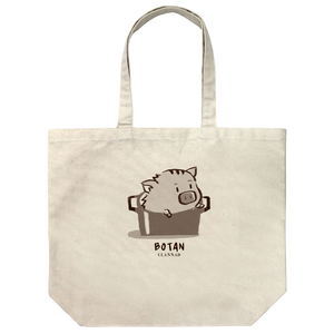 Clannad Button Illustration Large Tote Bag Natural_