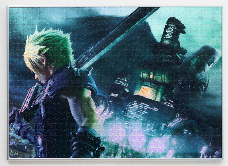 Final Fantasy VII Remake Premium Jigsaw Puzzle Key Art Cloud & Sephiroth (1000 Pieces) image 1
