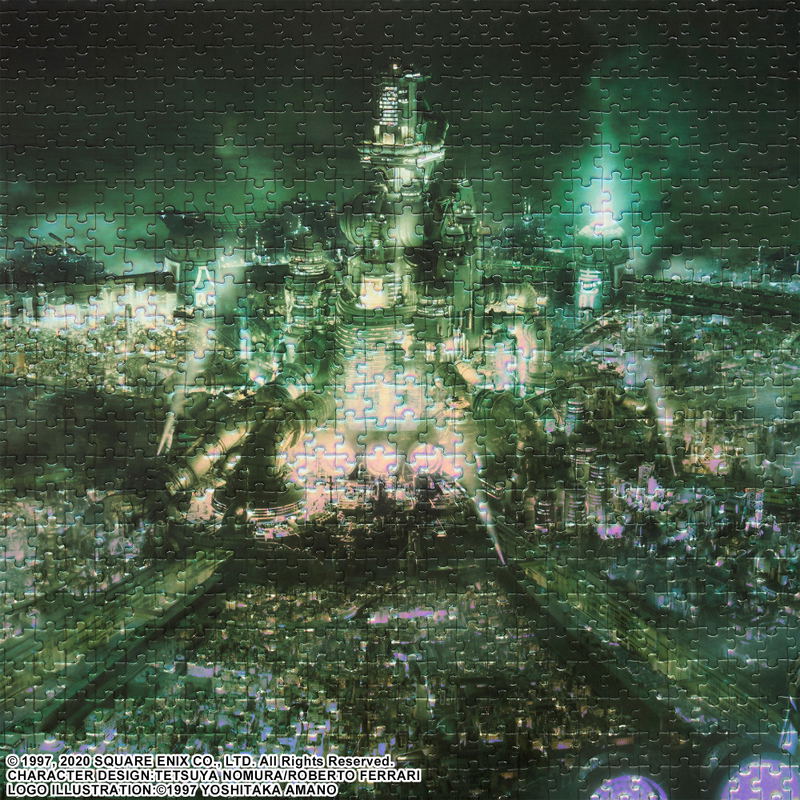 Final Fantasy VII Remake Premium Jigsaw Puzzle Key Art Midgar (1000 Pieces) image 2