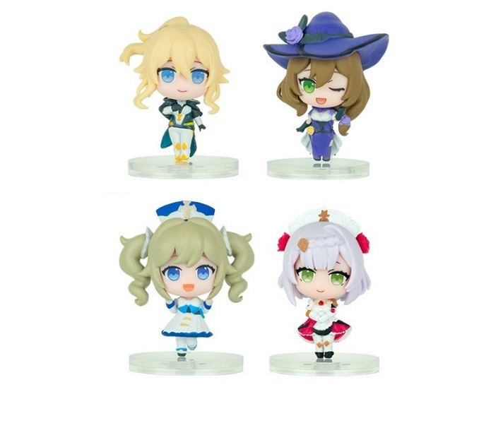 Genshin Impact Capsule Collection Figure Vol. 3 (Set of 4 Pieces) image 1