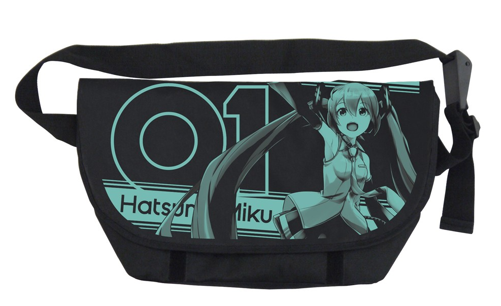 Hatsune Miku - Yen G Ver. Messenger Bag Black