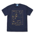 Yuru Camp - Rin Shima Camp Tool T-shirt Indigo (M Size) thumbnail 1
