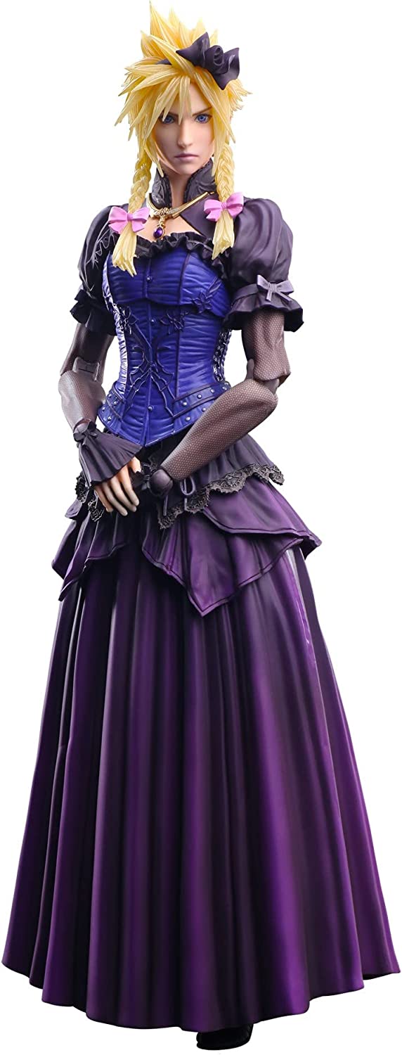 Final Fantasy VII Remake Play Arts Kai: Cloud Strife Dress Ver. image 1