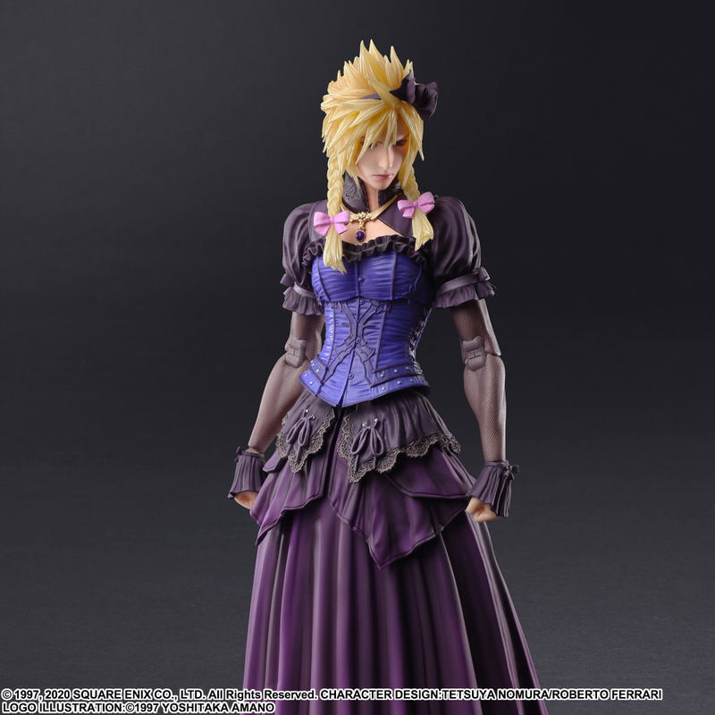 Final Fantasy VII Remake Play Arts Kai: Cloud Strife Dress Ver. image 5