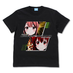 Machikado Mazoku Season 2 Machikado Mazoku Light vs Dark T-shirt Black (L Size)_