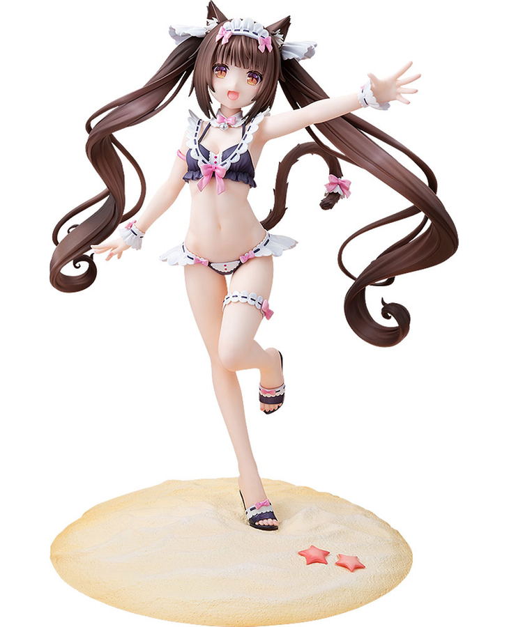 Nekopara 1/7 Scale Pre-Painted Figure: Chocola Maid Swimsuit Ver. image 1