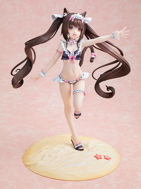 Nekopara 1/7 Scale Pre-Painted Figure: Chocola Maid Swimsuit Ver. image 4