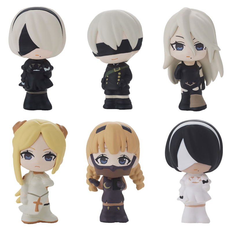 NieR:Automata Soft Vinyl Figure Collection Vol. 1 (Set of 6 Pieces) image 1