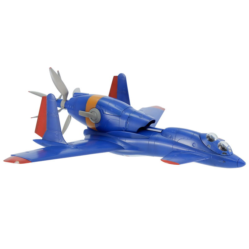 Royal Space Force The Wings of Honneamise 1/72 Scale Plastic Model Kit: Honneamise Kingdom Air Force Fighter Schira-dow 3rd (Two-seat Type) image 1