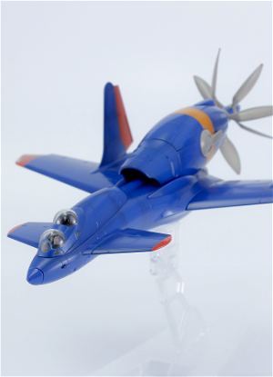 Royal Space Force The Wings of Honneamise 1/72 Scale Plastic Model Kit: Honneamise Kingdom Air Force Fighter Schira-dow 3rd (Two-seat Type)