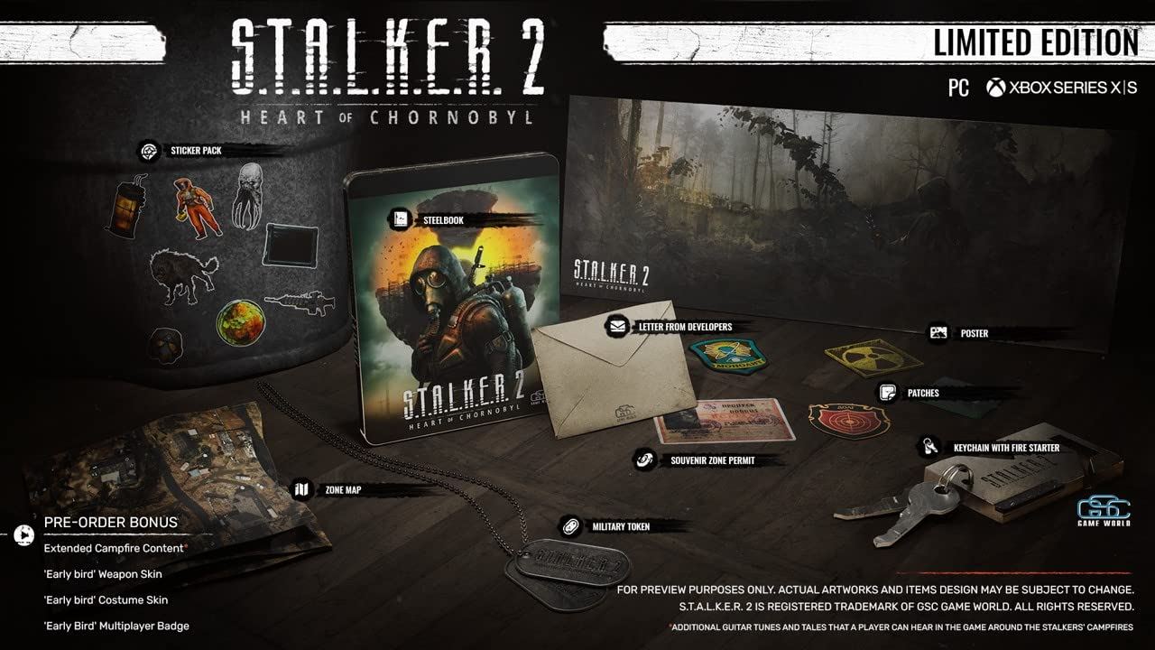 S.T.A.L.K.E.R. 2 Heart of Chornobyl Steelbook - Xbox Series X, Xbox Series  X