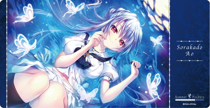 Summer Pockets Reflection Blue - Ao Sorakado Nanakagechou Ver. Character Rubber Mat Slim image 1