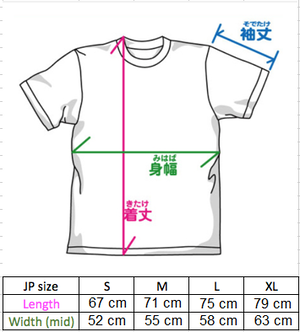 Yuru Camp New Illustration Summer Camp - Rin Shima Double-sided Full Graphic T-shirt (S Size)_