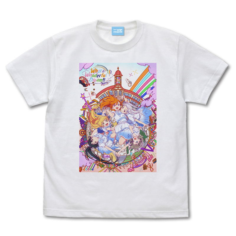 Love Live! Super Star!! Liella! Full Color T-shirt White (M Size) image 1