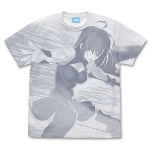 Tsukihime: A Piece of Blue Glass Moon - Ciel All Print T-shirt (White | Size M)_