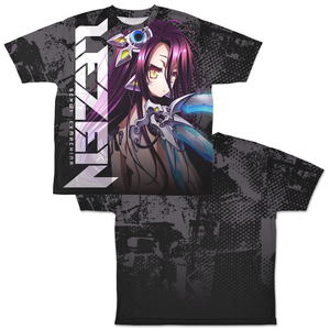 No Game No Life - Zero Schwi Double-sided Full Graphic T-shirt Ver. 4.0 Black (M Size)_