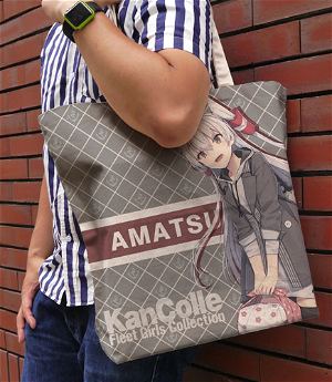 Kantai Collection: KanColle - Amatsukaze Outing Mode Full Graphic Large Tote Bag Natural