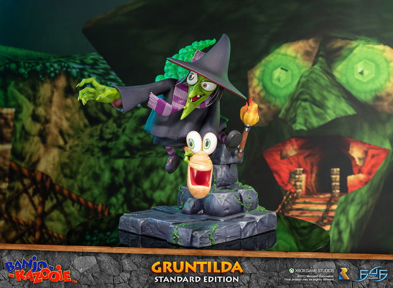 Banjo-Kazooie Resin Painted Statue: Gruntilda [Standard Edition] image 10