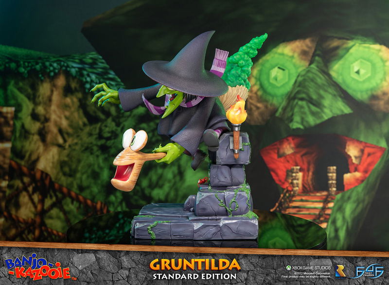 Banjo-Kazooie Resin Painted Statue: Gruntilda [Standard Edition] image 11