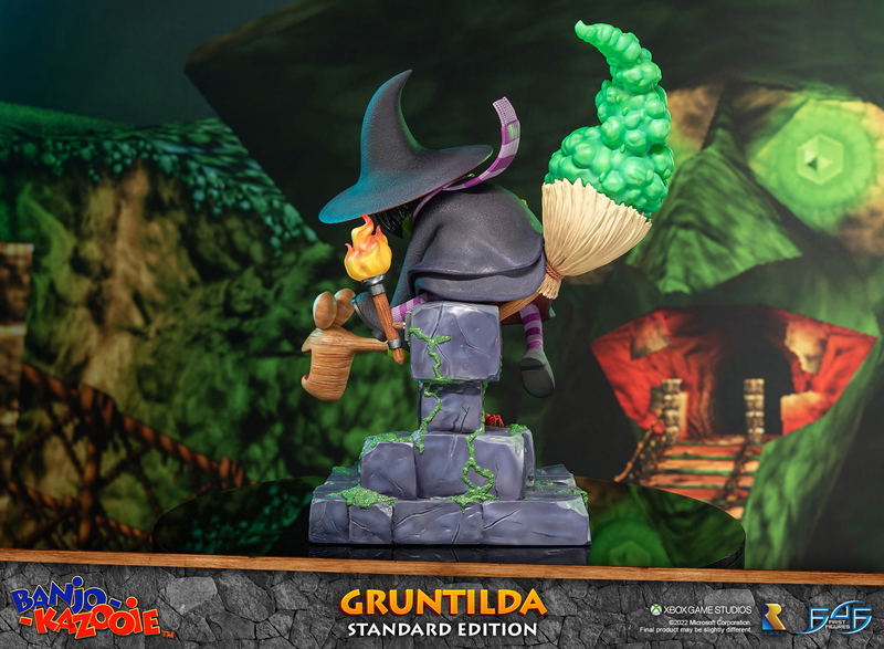 Banjo-Kazooie Resin Painted Statue: Gruntilda [Standard Edition] image 13