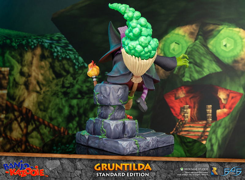 Banjo-Kazooie Resin Painted Statue: Gruntilda [Standard Edition] image 14