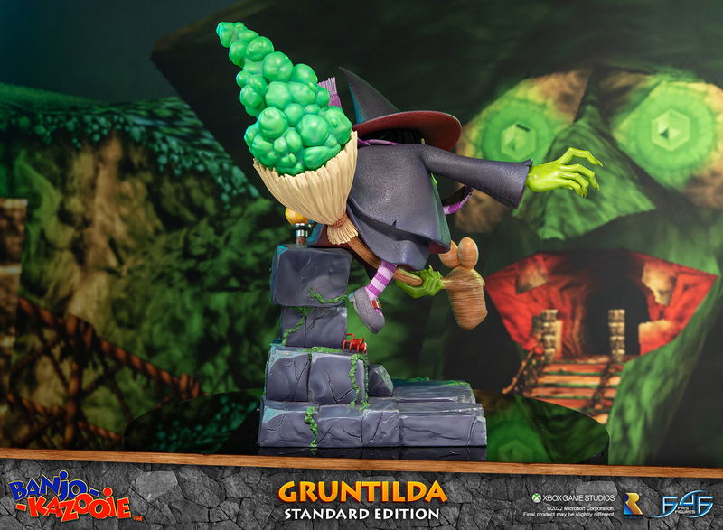 Banjo-Kazooie Resin Painted Statue: Gruntilda [Standard Edition] image 15