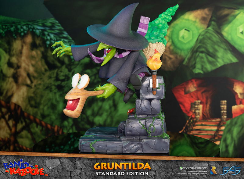 Banjo-Kazooie Resin Painted Statue: Gruntilda [Standard Edition] image 20
