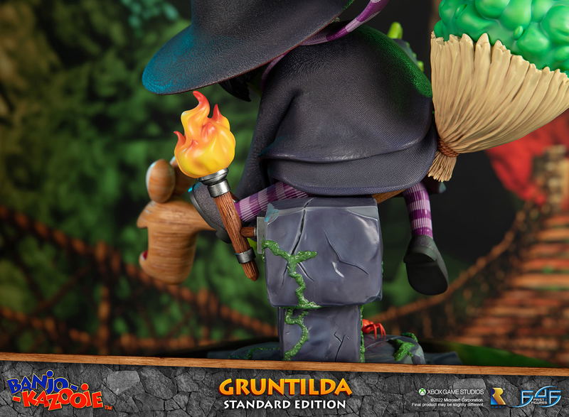 Banjo-Kazooie Resin Painted Statue: Gruntilda [Standard Edition] image 23