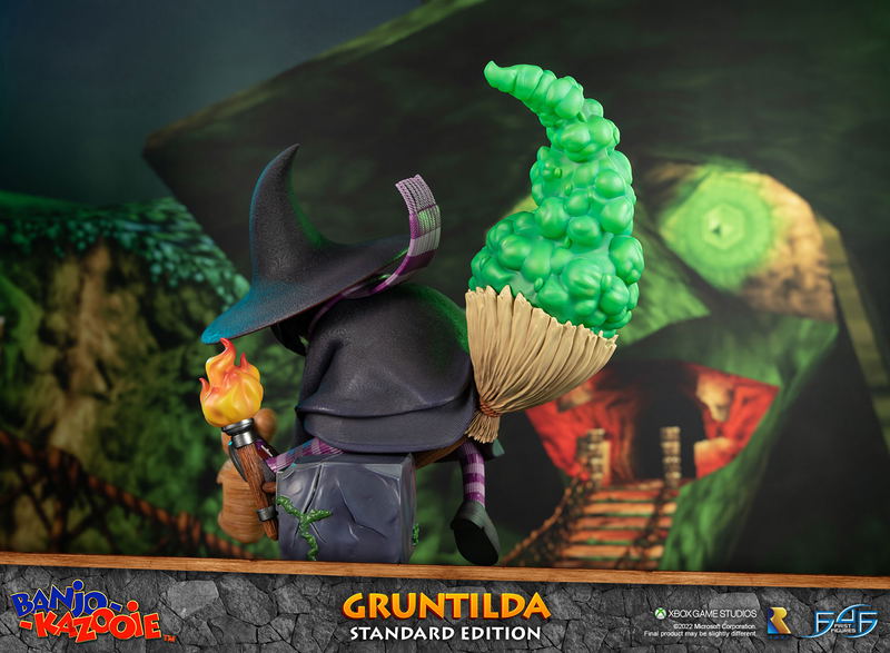 Banjo-Kazooie Resin Painted Statue: Gruntilda [Standard Edition] image 24