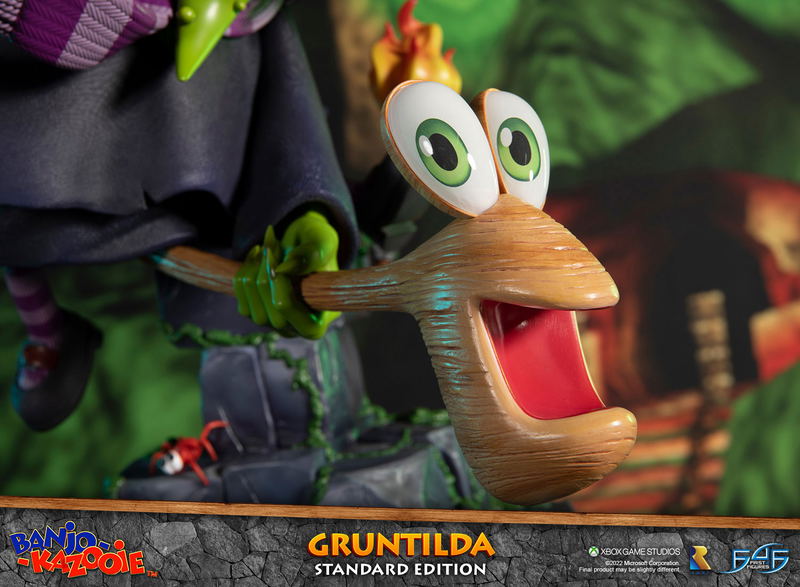 Banjo-Kazooie Resin Painted Statue: Gruntilda [Standard Edition] image 26