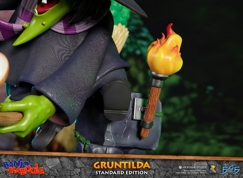 Banjo-Kazooie Resin Painted Statue: Gruntilda [Standard Edition] image 27