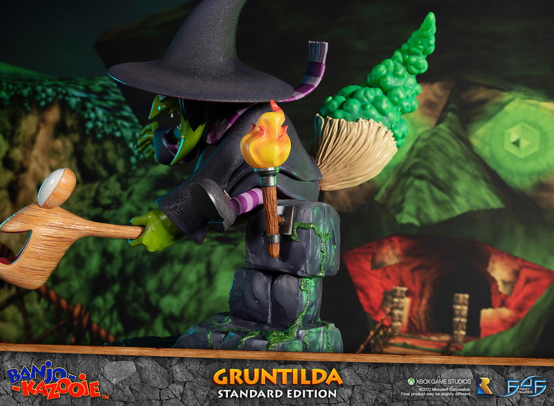 Banjo-Kazooie Resin Painted Statue: Gruntilda [Standard Edition] image 28