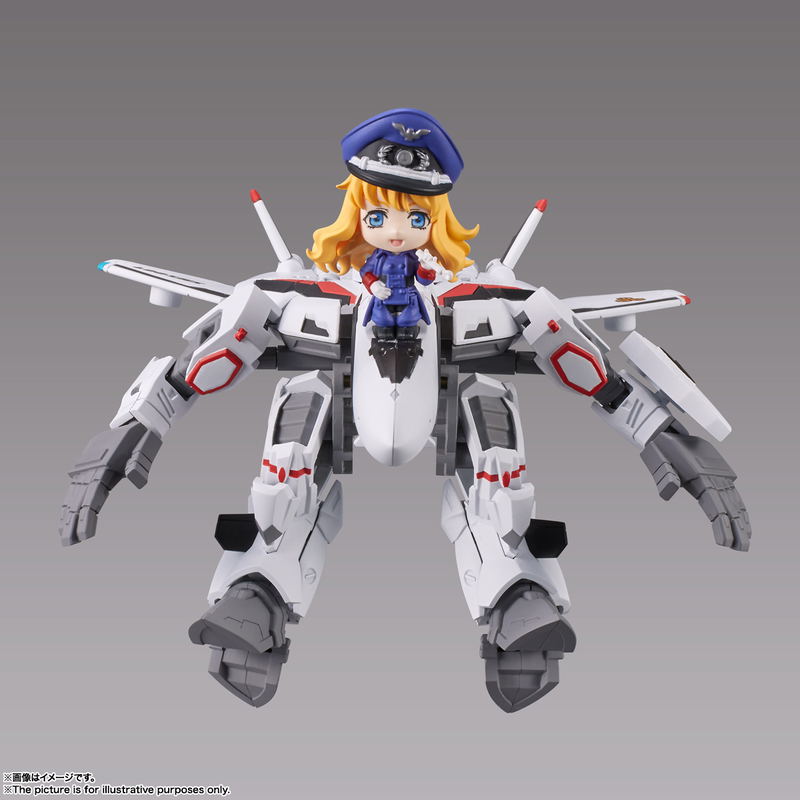 Tiny Session Macross Frontier: VF-25F Messiah Valkyrie (Alto Custom) with Sheryl image 5