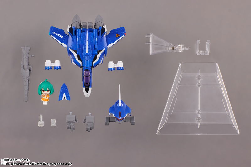 Tiny Session Macross Frontier: VF-25G Messiah Valkyrie (Michael Custom) with Ranka image 11