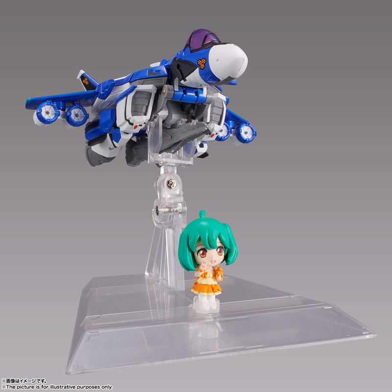 Tiny Session Macross Frontier: VF-25G Messiah Valkyrie (Michael Custom) with Ranka image 3