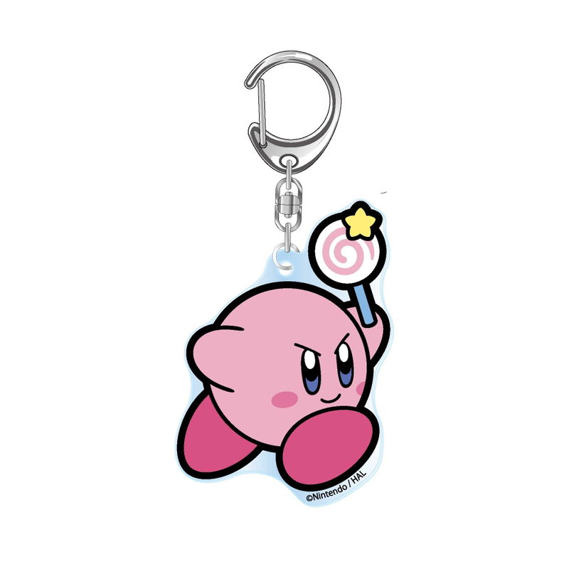 Kirby's Dream Land: 30th Glitter Key Chain G - Muteki no Candy image 1