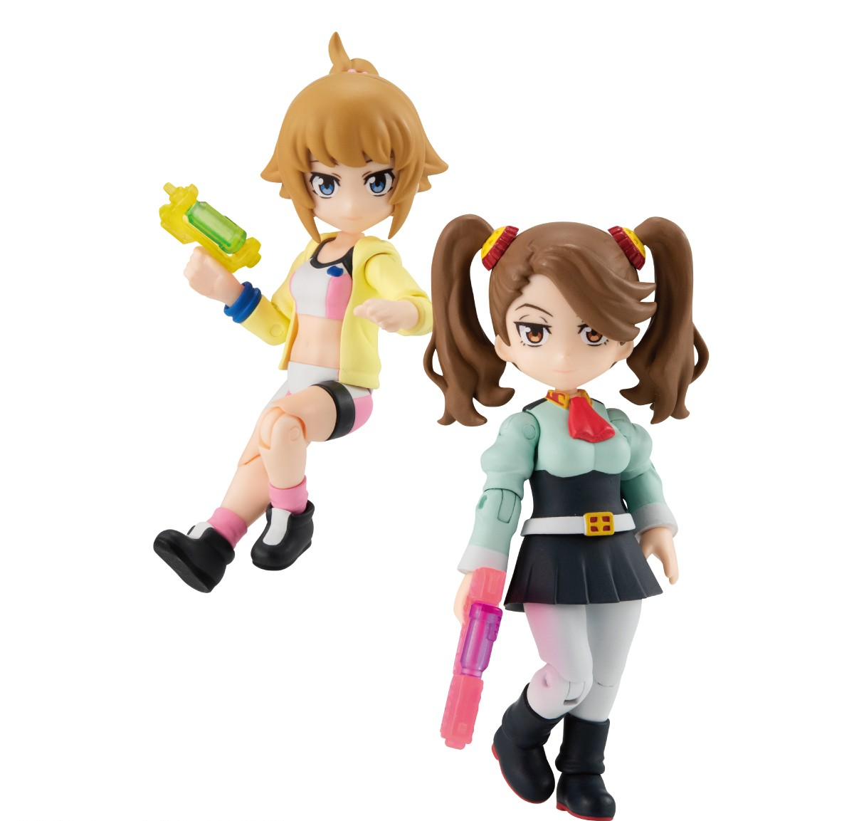 Aqua Shooters! Gundam Build Fighters Try: Fumina Gyanko Set (Set
